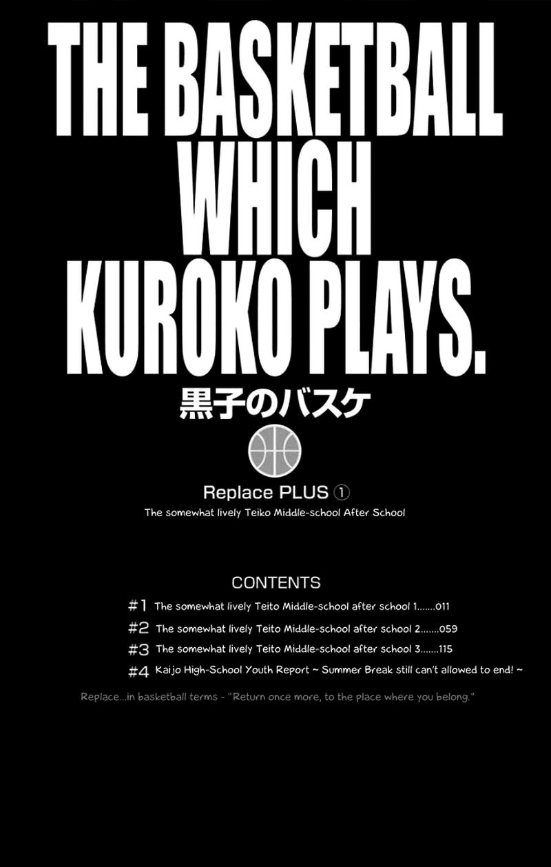 Kuroko No Basuke Replace Plus Chapter 0 Page 6