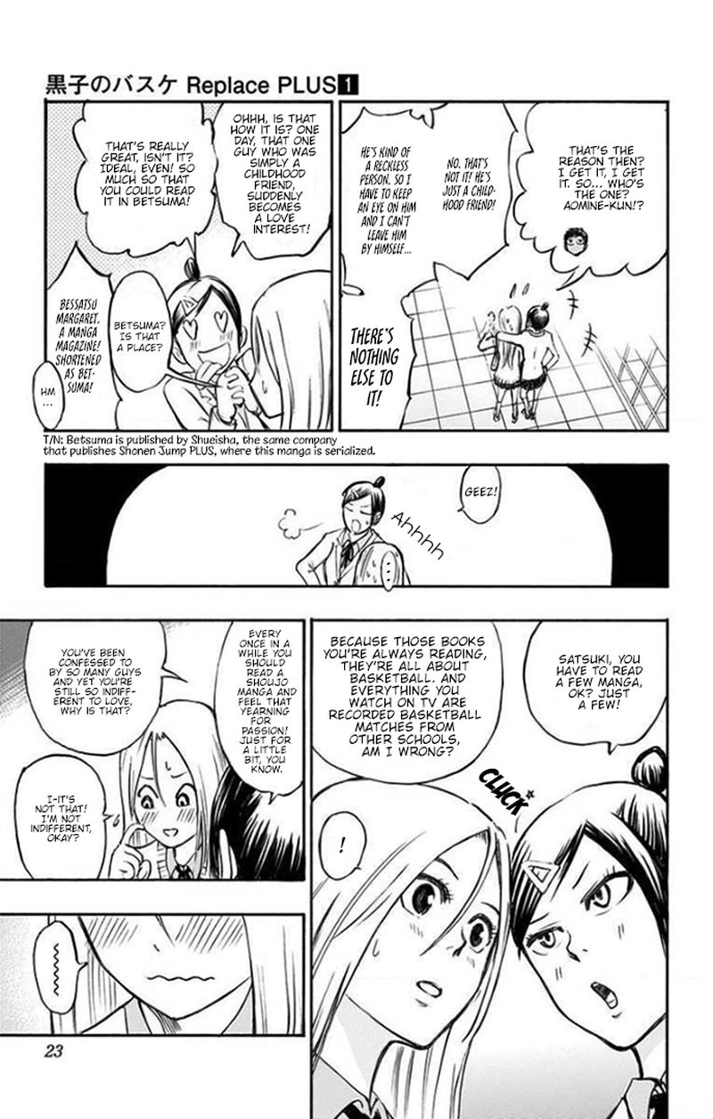 Kuroko No Basuke Replace Plus Chapter 1 Page 4