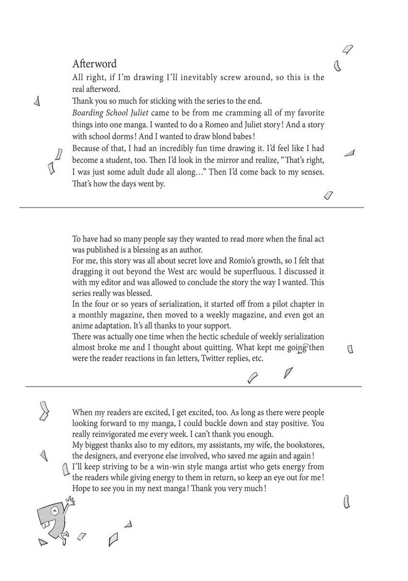 Kushuku Gakkou No Juliet Chapter 120 Page 27