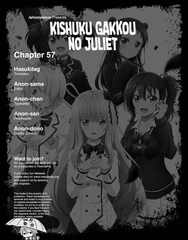 Kushuku Gakkou No Juliet Chapter 57 Page 2