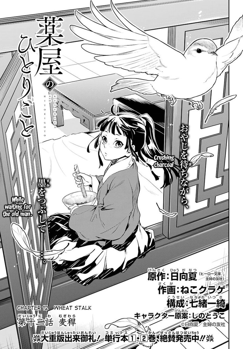 Kusuriya No Hitorigoto Chapter 12 Page 2