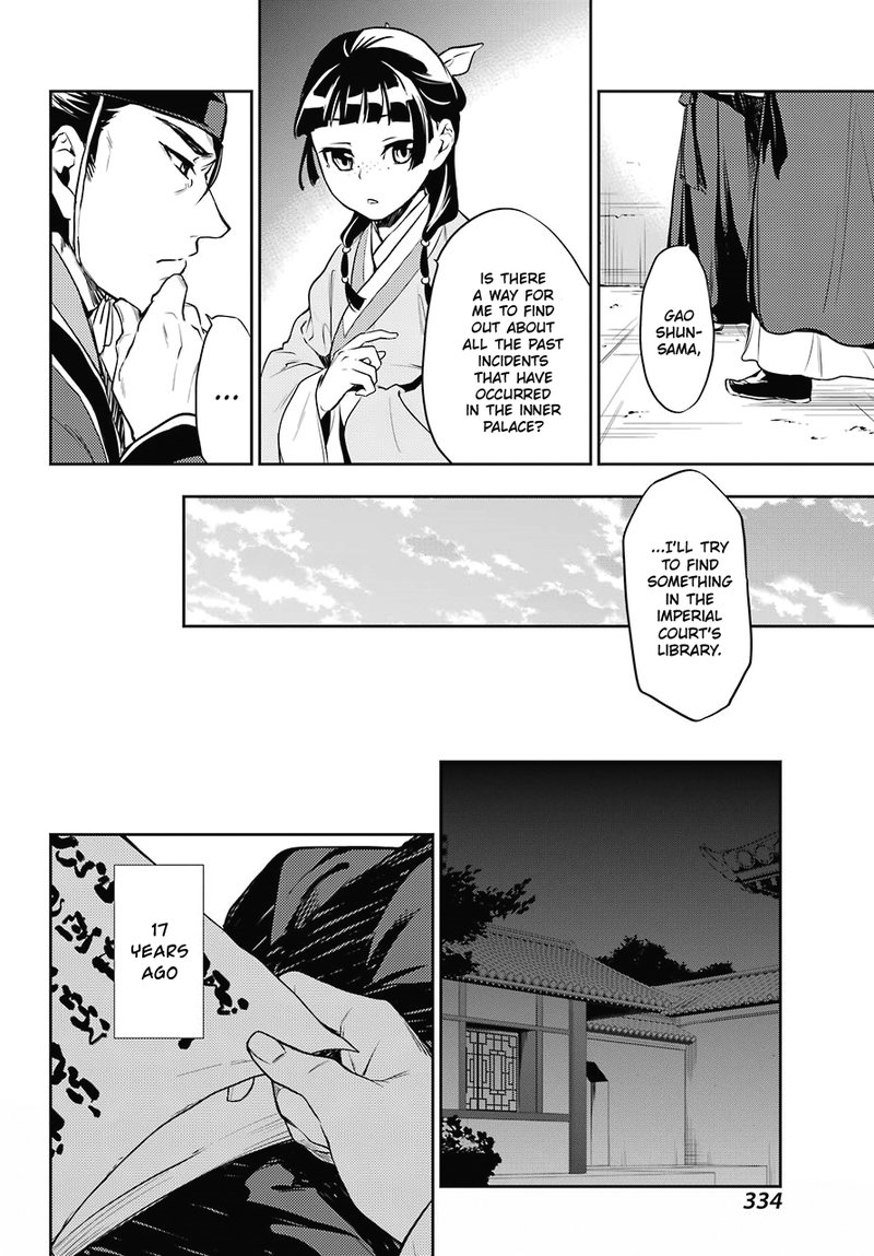 Kusuriya No Hitorigoto Chapter 16 Page 34