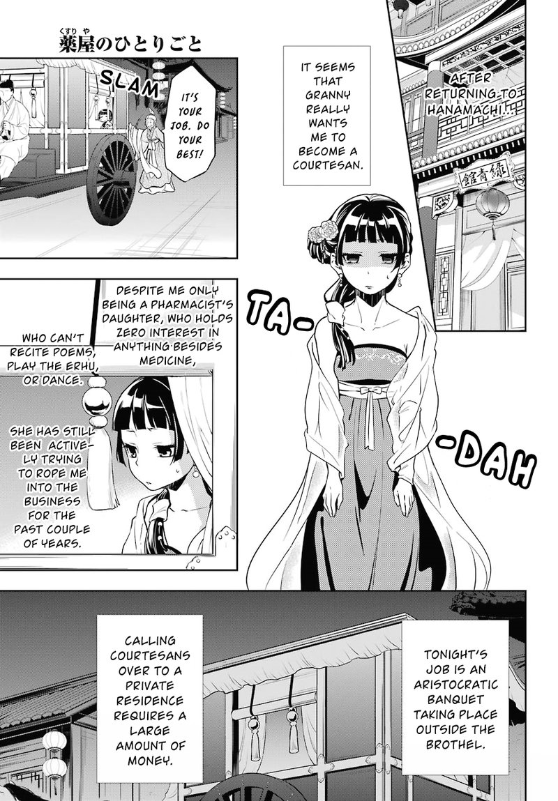 Kusuriya No Hitorigoto Chapter 20 Page 1