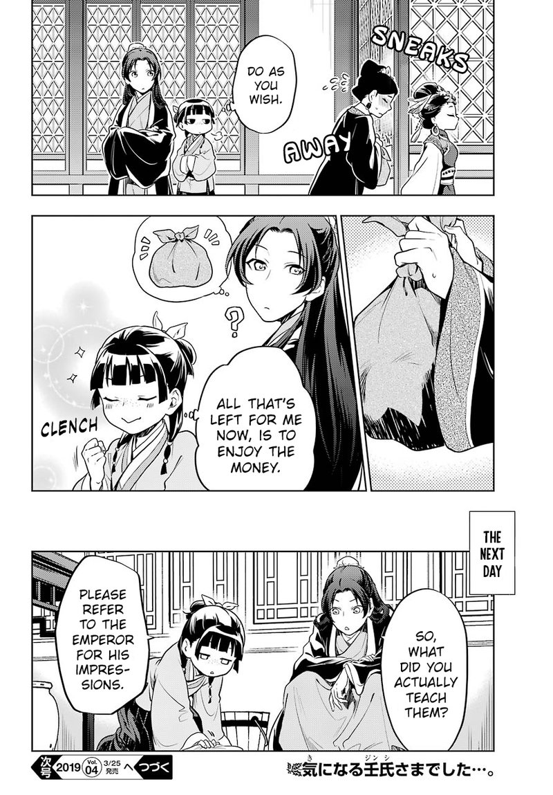 Kusuriya No Hitorigoto Chapter 23 Page 28