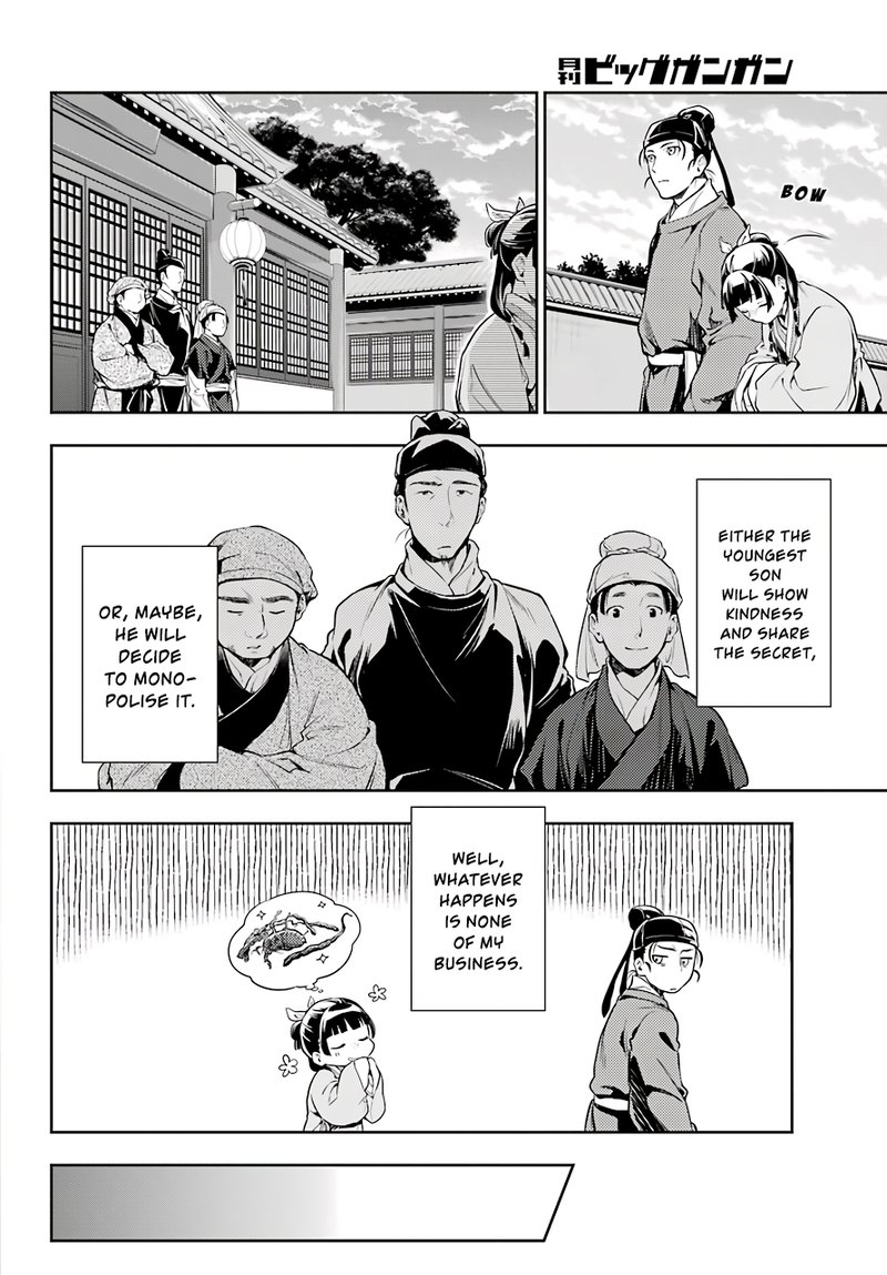 Kusuriya No Hitorigoto Chapter 26 Page 36