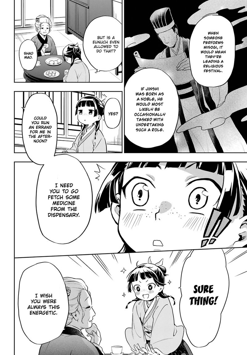 Kusuriya No Hitorigoto Chapter 30 Page 4