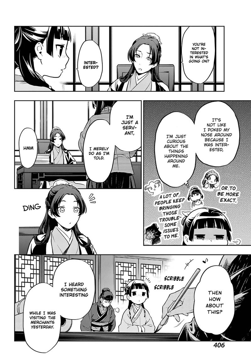 Kusuriya No Hitorigoto Chapter 31 Page 14