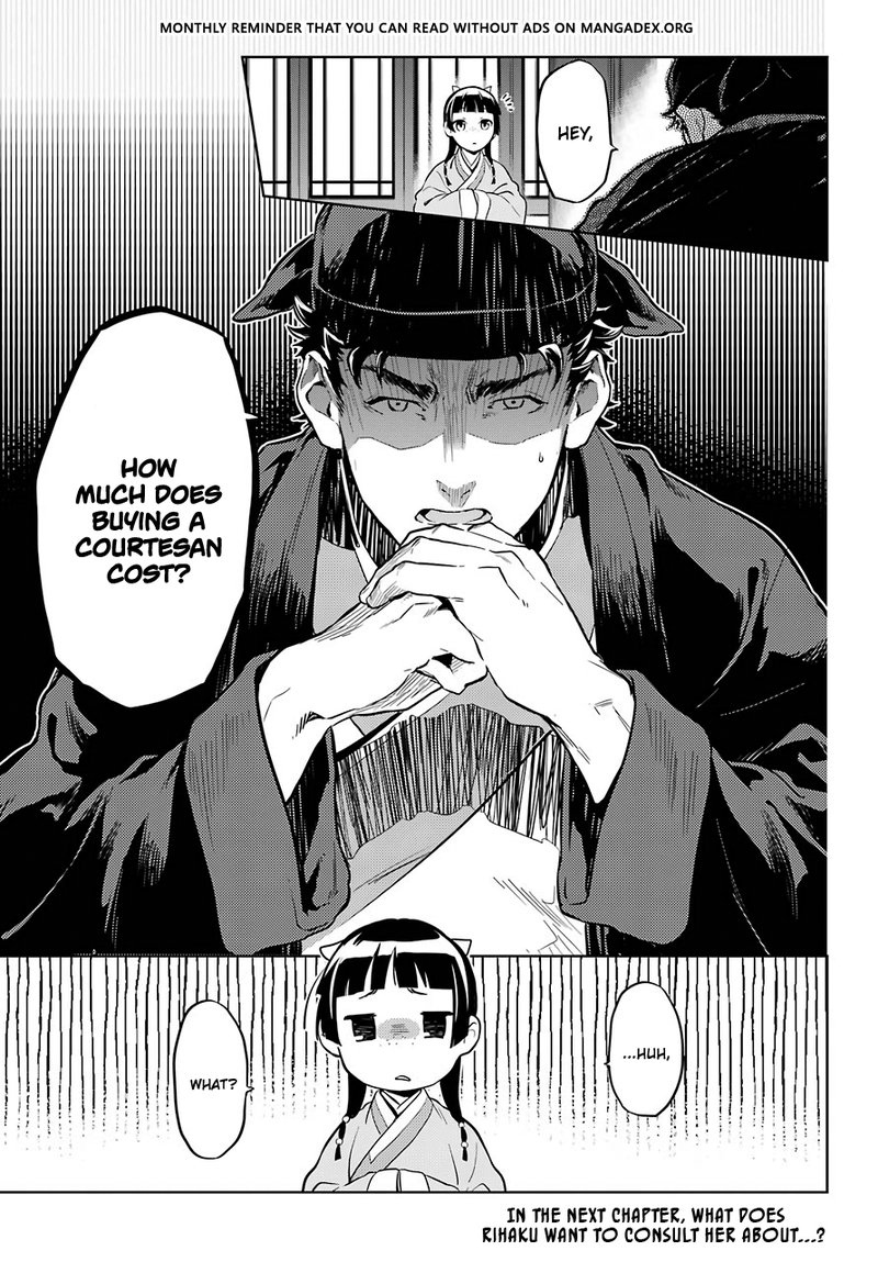 Kusuriya No Hitorigoto Chapter 35a Page 22