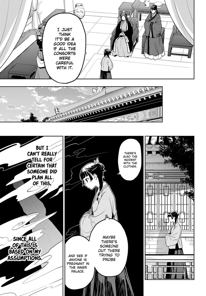 Kusuriya No Hitorigoto Chapter 43b Page 13