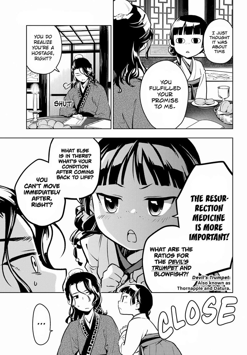 Kusuriya No Hitorigoto Chapter 76b Page 29