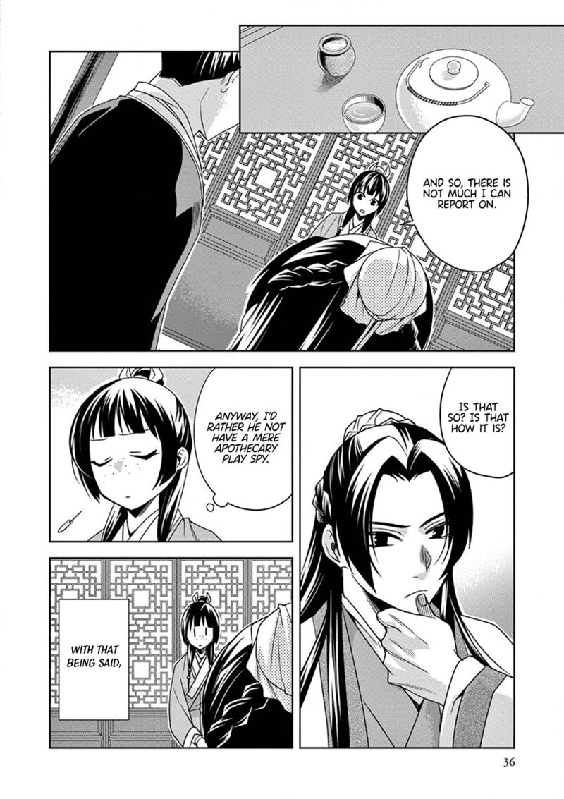 Kusuriya No Hitorigoto Maomao No Koukyuu Nazotoki Techou Chapter 10 Page 36