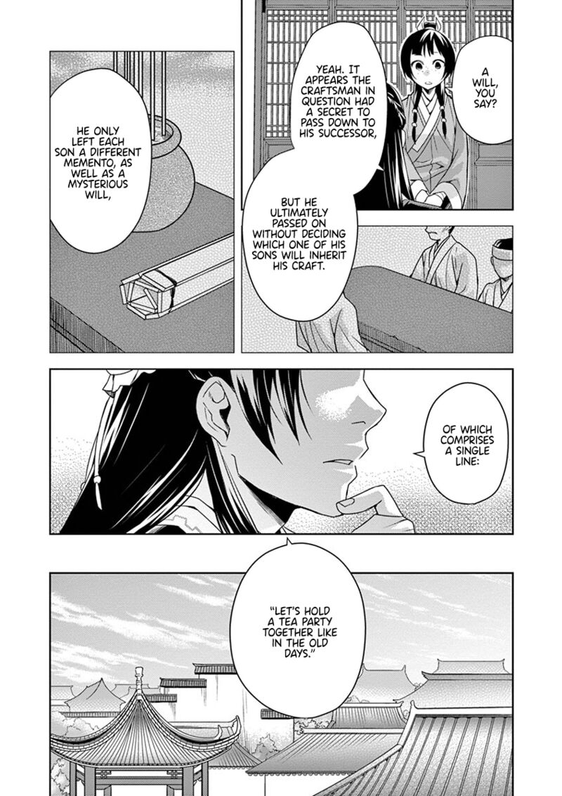 Kusuriya No Hitorigoto Maomao No Koukyuu Nazotoki Techou Chapter 19 Page 14