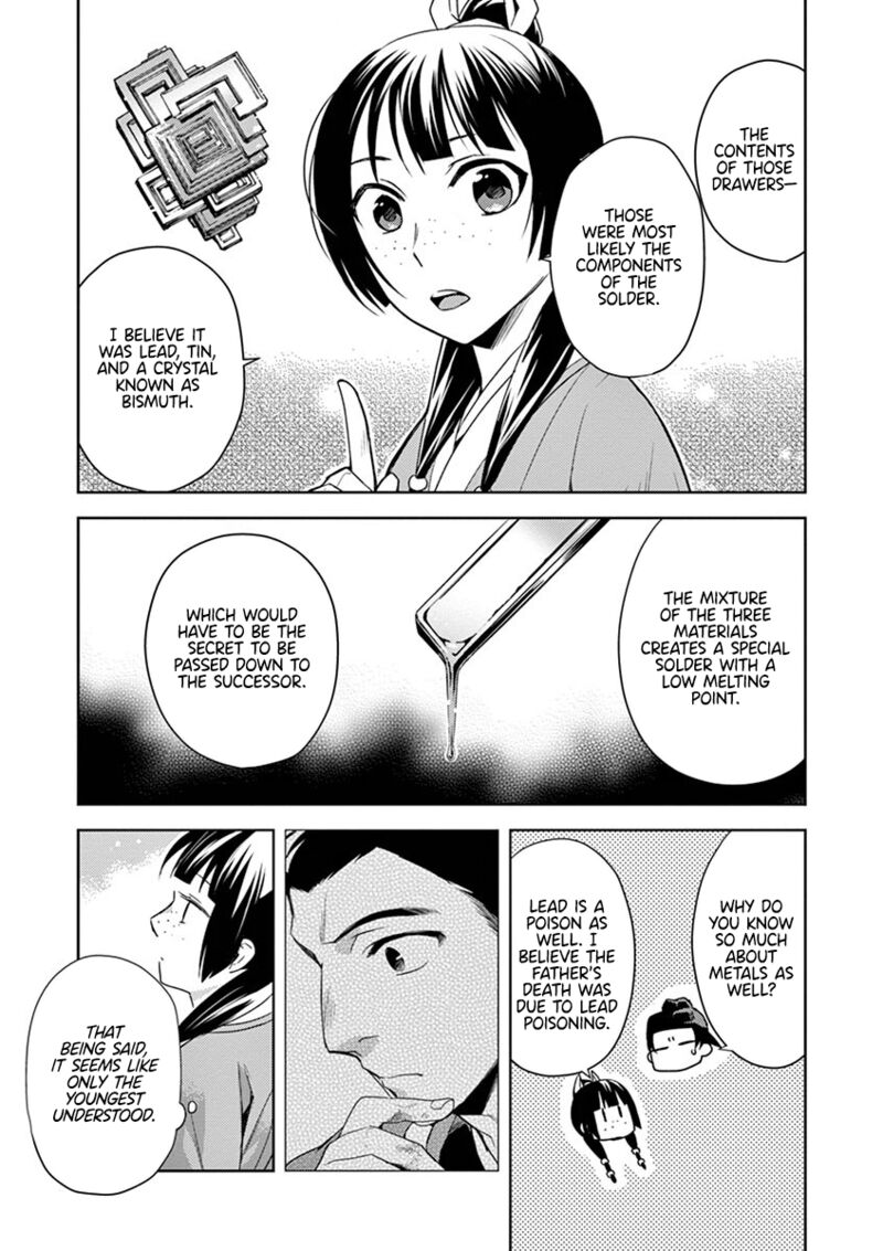 Kusuriya No Hitorigoto Maomao No Koukyuu Nazotoki Techou Chapter 19 Page 39