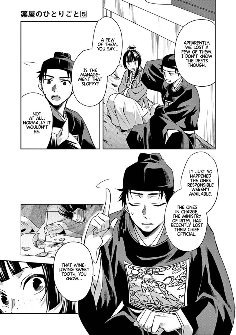 Kusuriya No Hitorigoto Maomao No Koukyuu Nazotoki Techou Chapter 22 Page 21