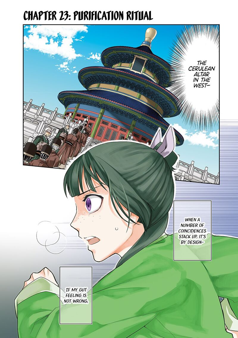 Kusuriya No Hitorigoto Maomao No Koukyuu Nazotoki Techou Chapter 23 Page 2