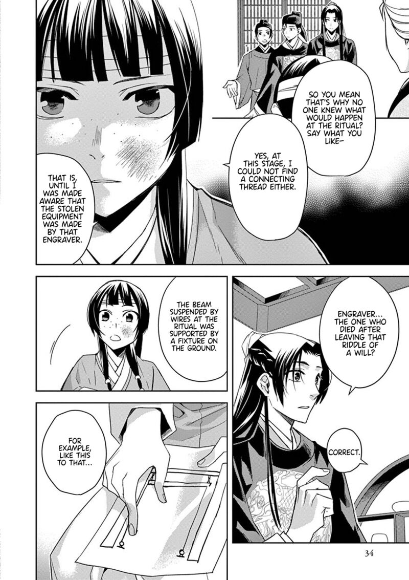 Kusuriya No Hitorigoto Maomao No Koukyuu Nazotoki Techou Chapter 23 Page 32