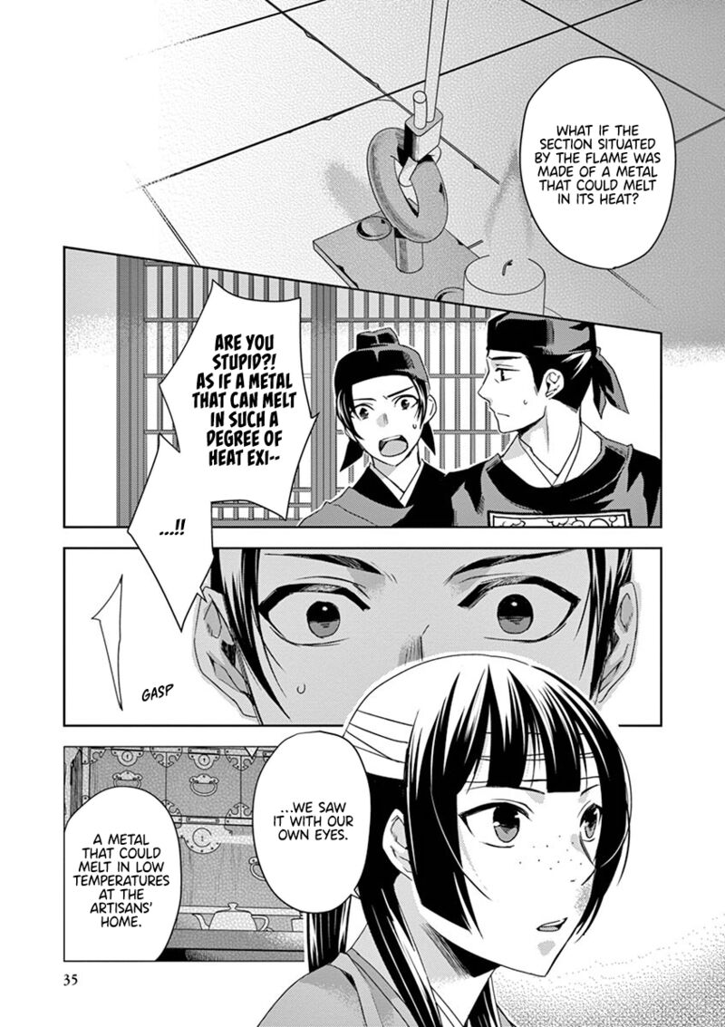 Kusuriya No Hitorigoto Maomao No Koukyuu Nazotoki Techou Chapter 23 Page 33