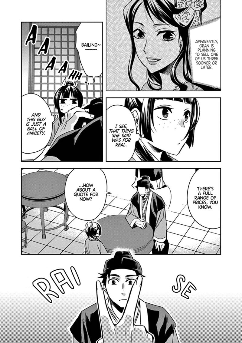 Kusuriya No Hitorigoto Maomao No Koukyuu Nazotoki Techou Chapter 26 Page 4