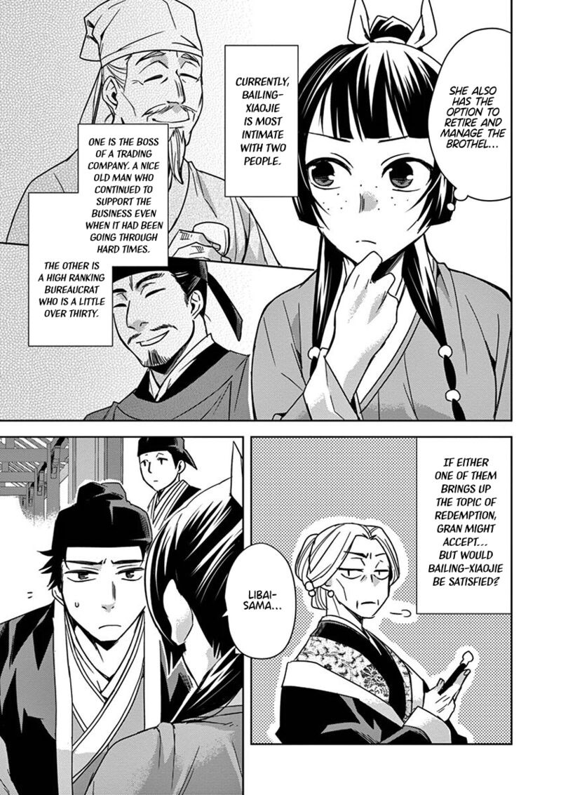 Kusuriya No Hitorigoto Maomao No Koukyuu Nazotoki Techou Chapter 26 Page 7
