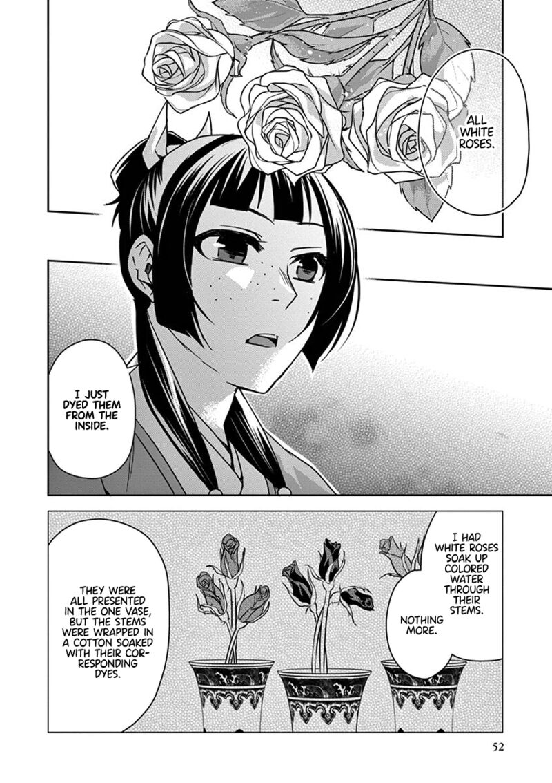 Kusuriya No Hitorigoto Maomao No Koukyuu Nazotoki Techou Chapter 27 Page 52