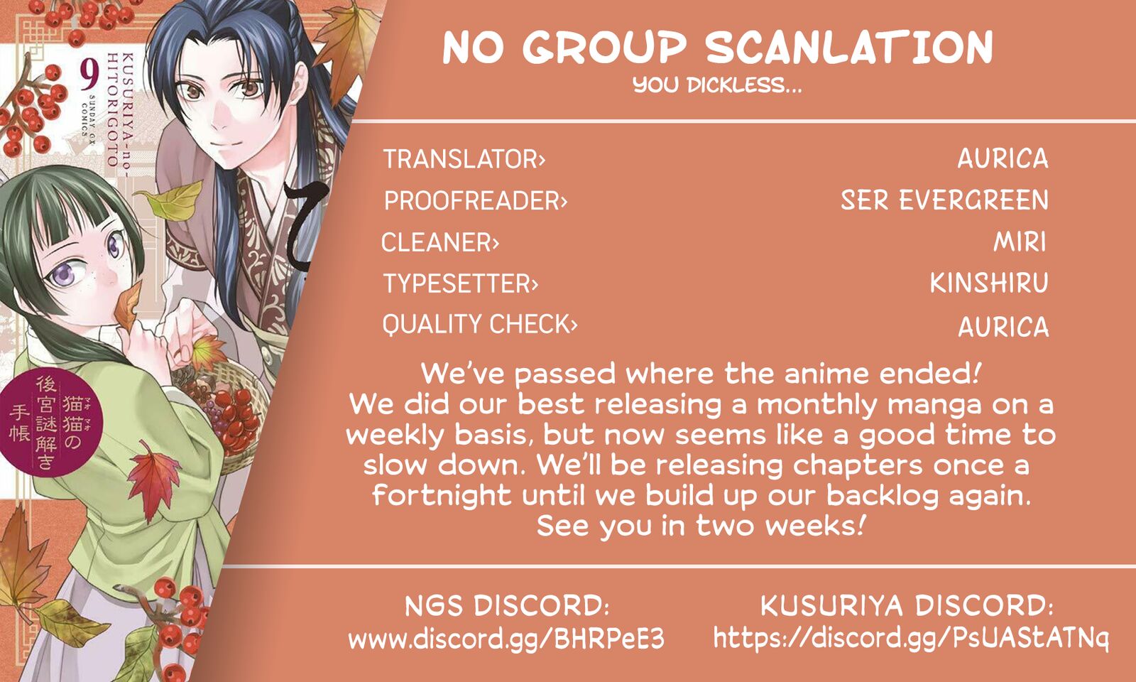Kusuriya No Hitorigoto Maomao No Koukyuu Nazotoki Techou Chapter 30 Page 43
