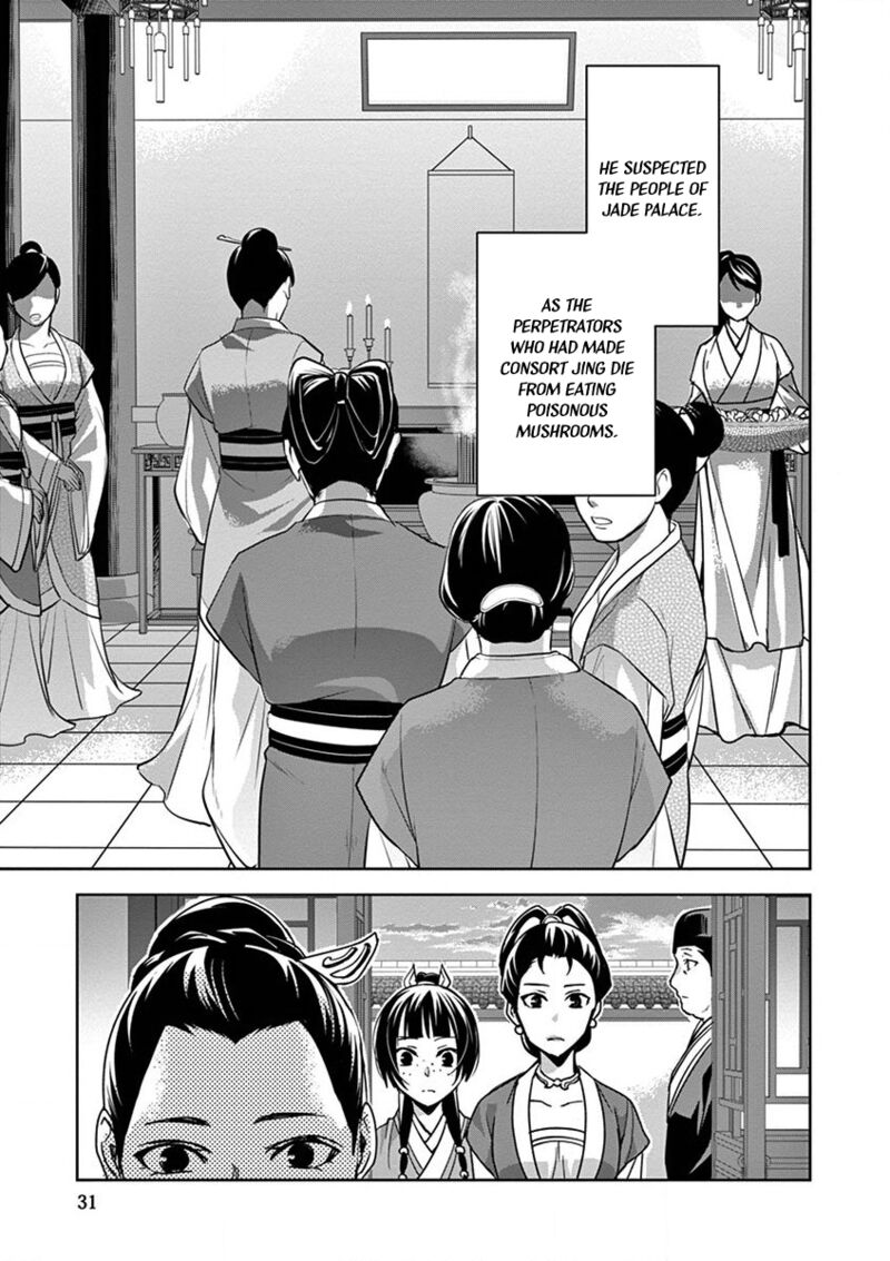 Kusuriya No Hitorigoto Maomao No Koukyuu Nazotoki Techou Chapter 34 Page 31