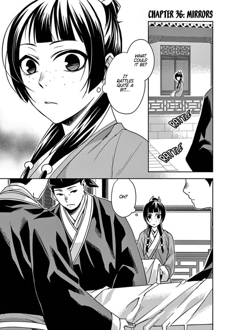 Kusuriya No Hitorigoto Maomao No Koukyuu Nazotoki Techou Chapter 36 Page 1