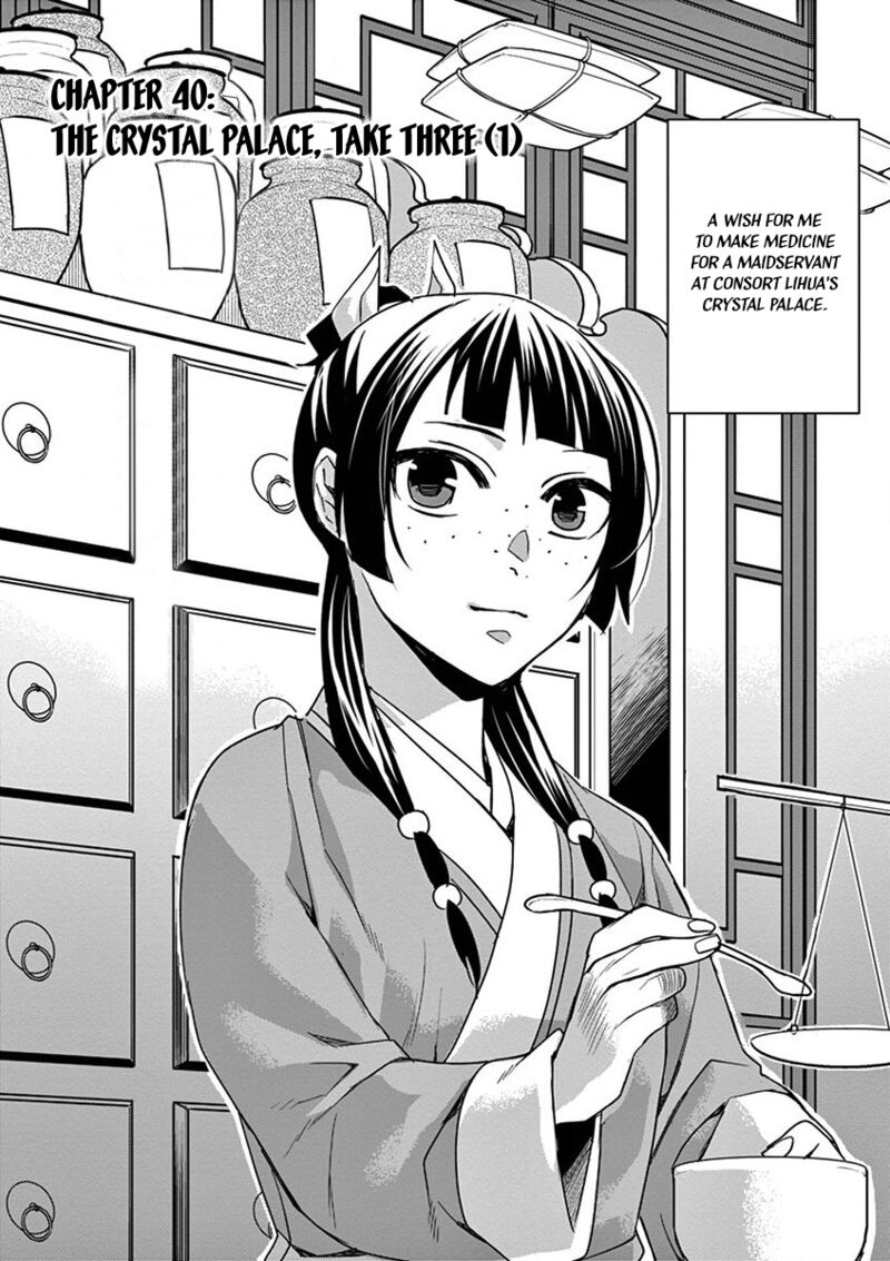 Kusuriya No Hitorigoto Maomao No Koukyuu Nazotoki Techou Chapter 40 Page 2