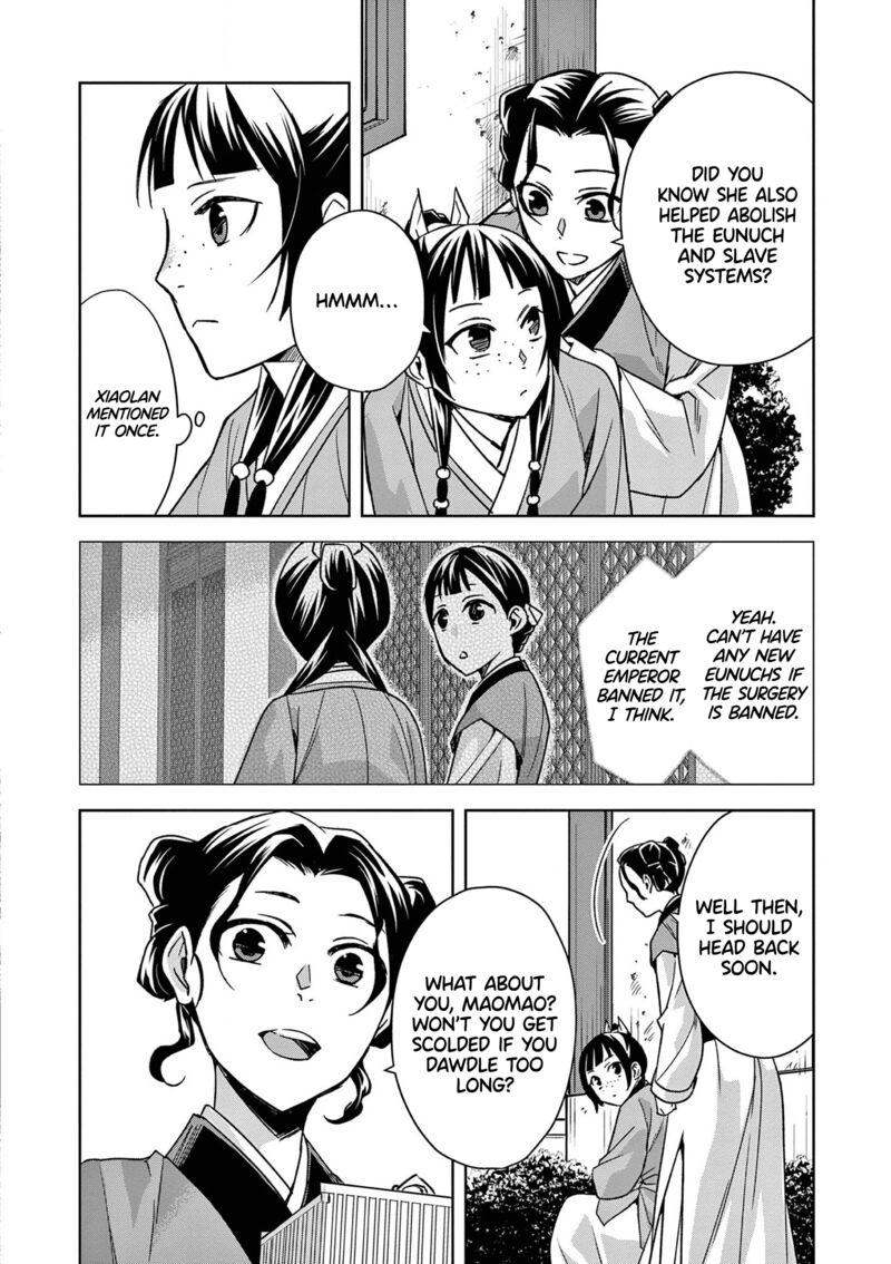 Kusuriya No Hitorigoto Maomao No Koukyuu Nazotoki Techou Chapter 44 Page 22