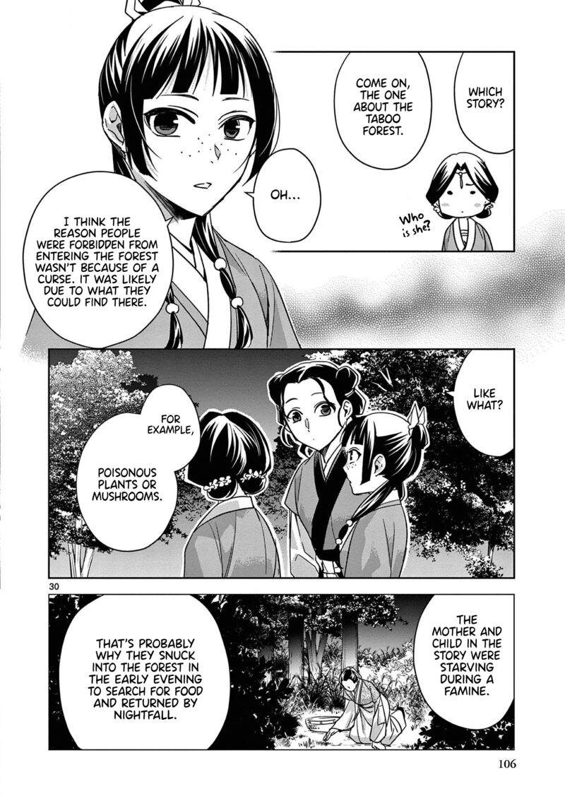 Kusuriya No Hitorigoto Maomao No Koukyuu Nazotoki Techou Chapter 48 Page 30