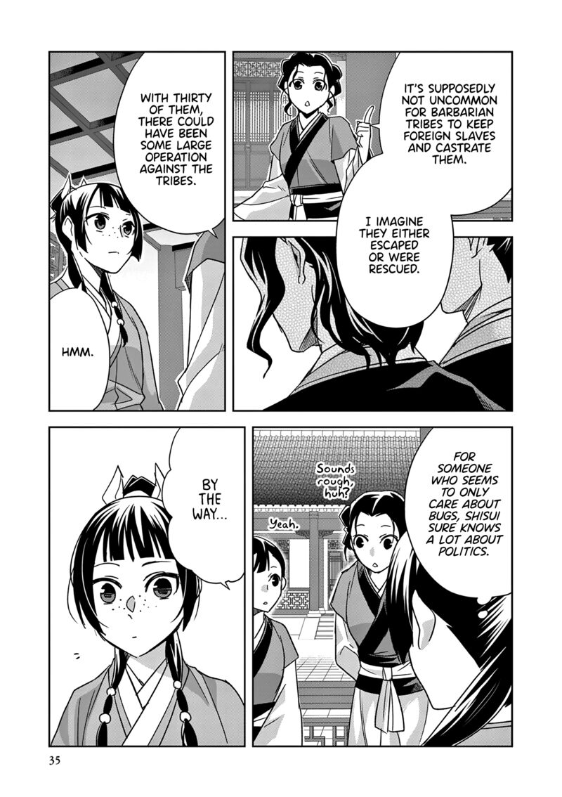 Kusuriya No Hitorigoto Maomao No Koukyuu Nazotoki Techou Chapter 54 Page 34