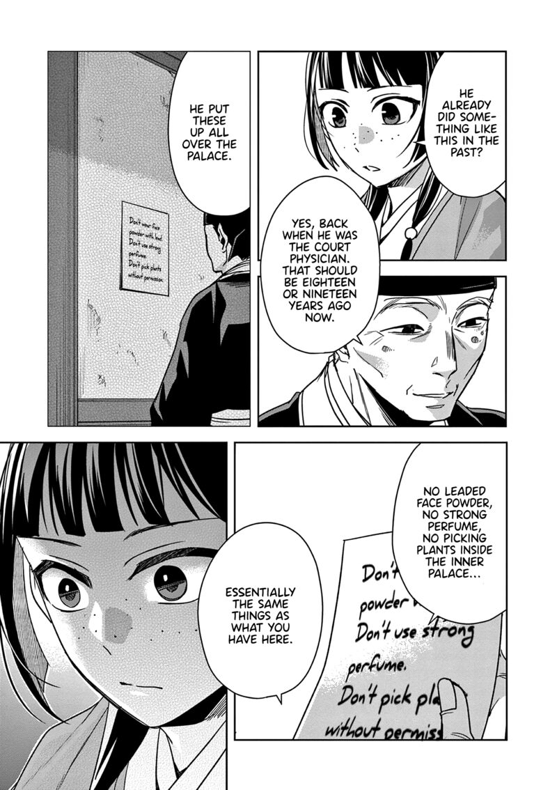 Kusuriya No Hitorigoto Maomao No Koukyuu Nazotoki Techou Chapter 59 Page 25