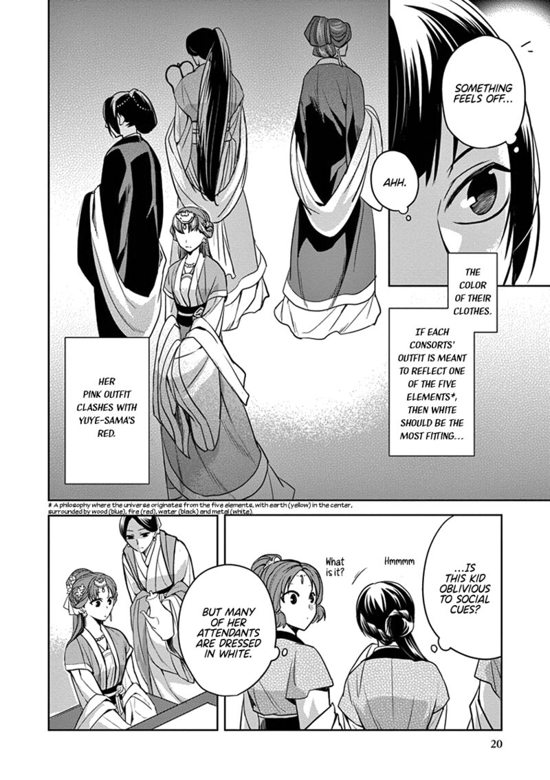 Kusuriya No Hitorigoto Maomao No Koukyuu Nazotoki Techou Chapter 6 Page 20