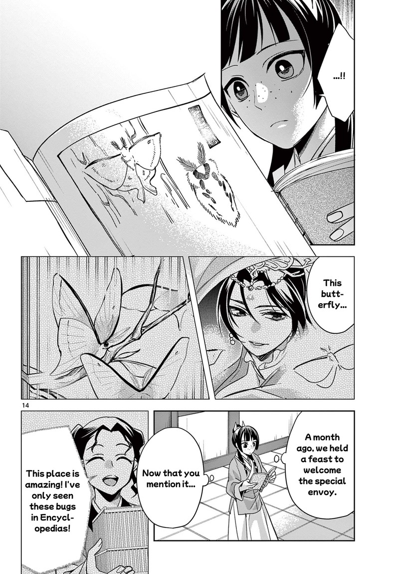 Kusuriya No Hitorigoto Maomao No Koukyuu Nazotoki Techou Chapter 60a Page 14