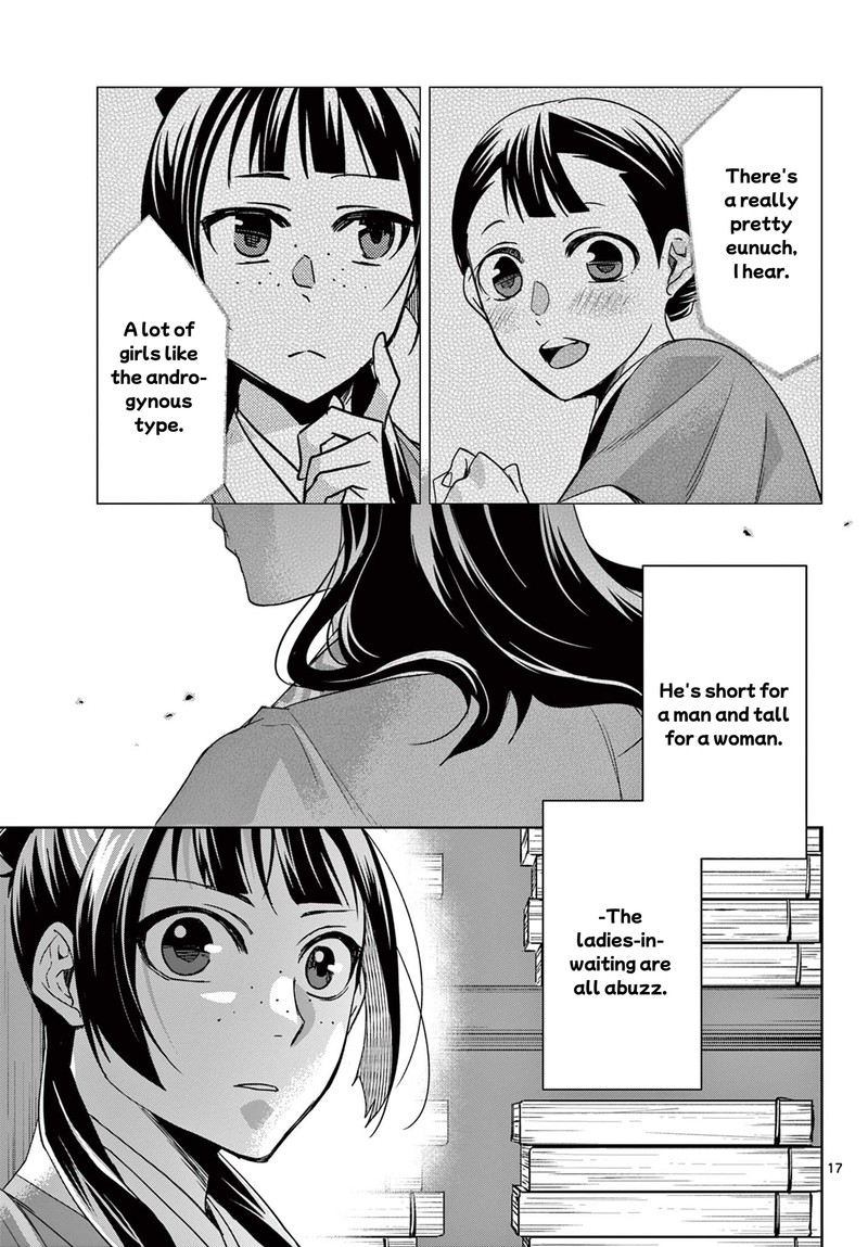 Kusuriya No Hitorigoto Maomao No Koukyuu Nazotoki Techou Chapter 60a Page 17
