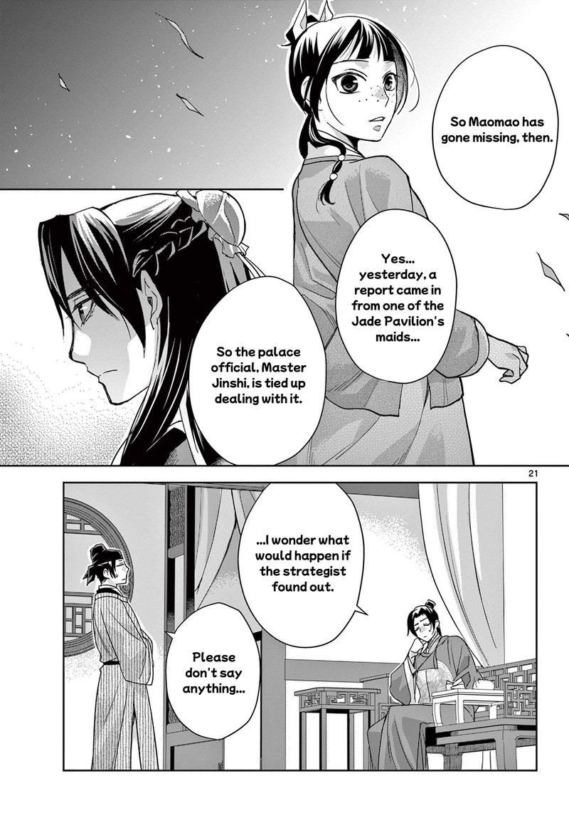 Kusuriya No Hitorigoto Maomao No Koukyuu Nazotoki Techou Chapter 61a Page 20
