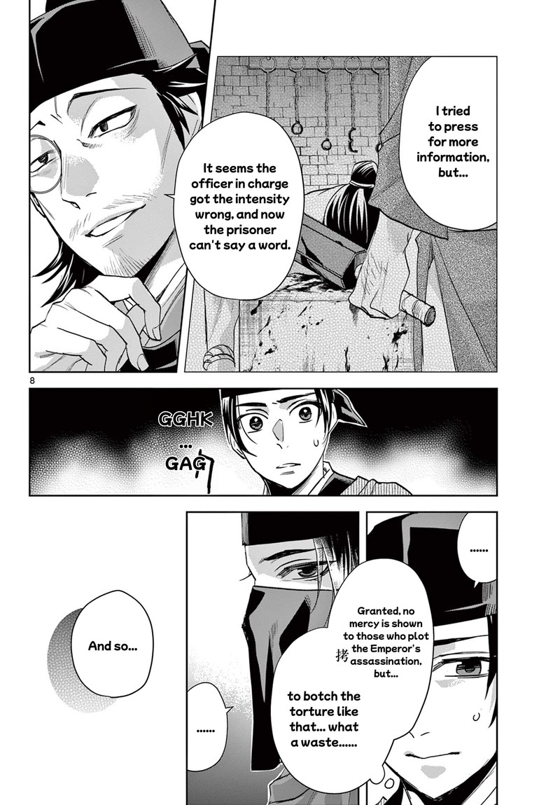 Kusuriya No Hitorigoto Maomao No Koukyuu Nazotoki Techou Chapter 61a Page 8