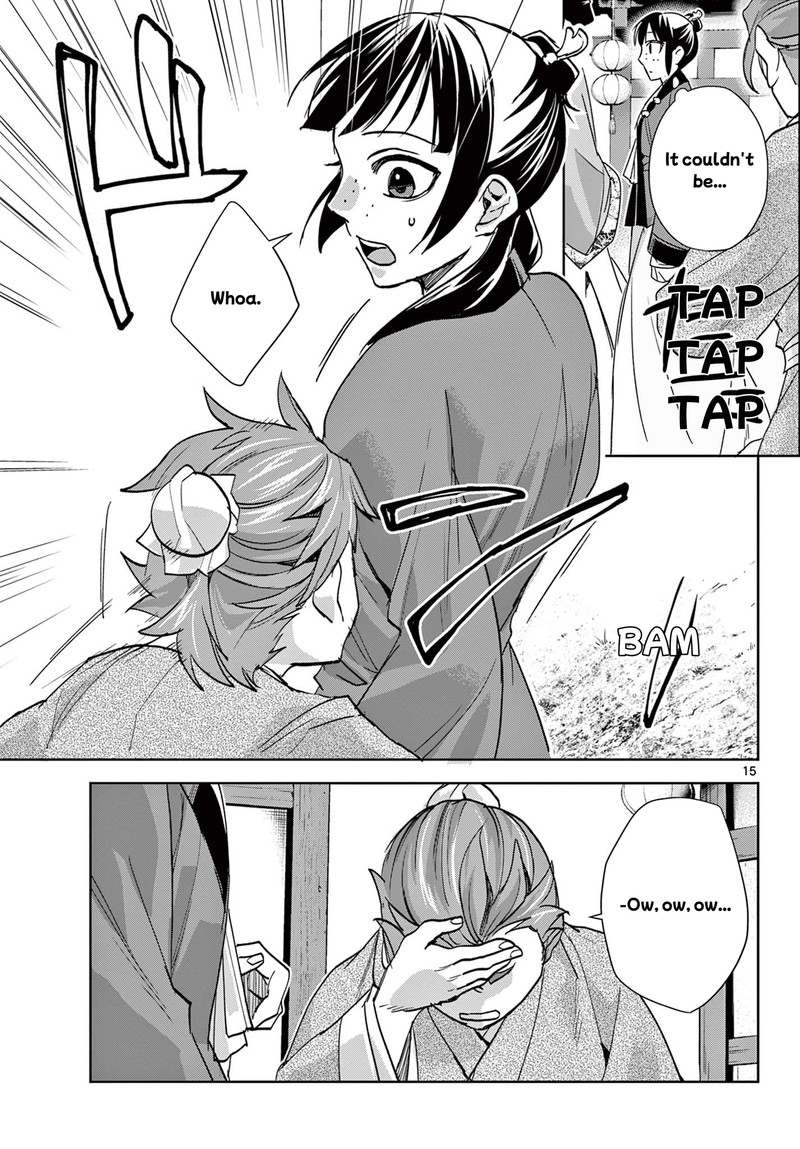 Kusuriya No Hitorigoto Maomao No Koukyuu Nazotoki Techou Chapter 63a Page 15