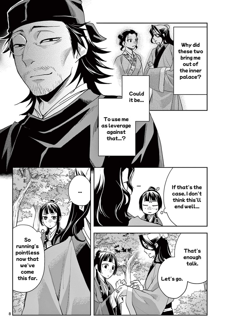 Kusuriya No Hitorigoto Maomao No Koukyuu Nazotoki Techou Chapter 63a Page 8