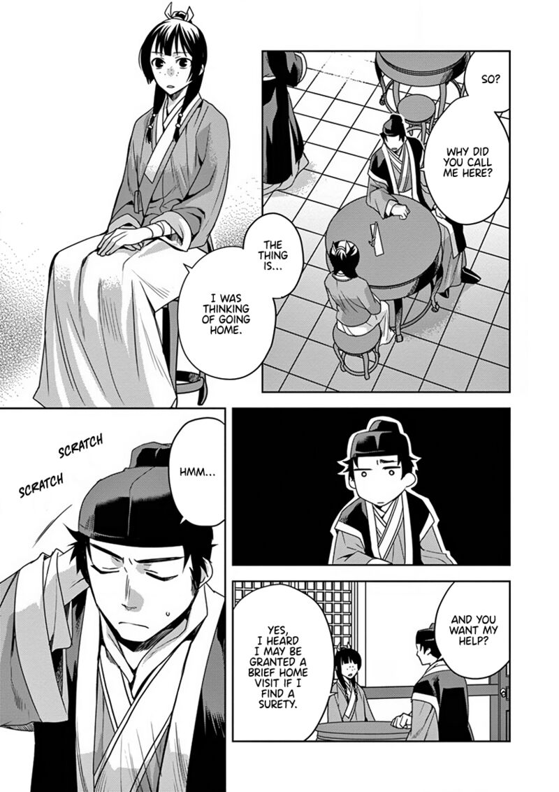 Kusuriya No Hitorigoto Maomao No Koukyuu Nazotoki Techou Chapter 8 Page 9