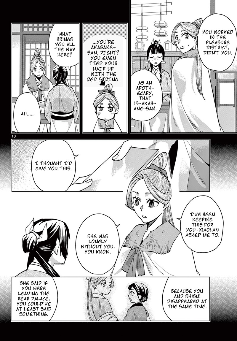 Kusuriya No Hitorigoto Maomao No Koukyuu Nazotoki Techou Chapter 84 Page 10