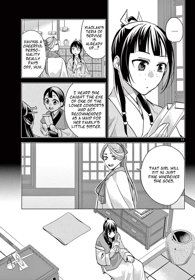 Kusuriya No Hitorigoto Maomao No Koukyuu Nazotoki Techou Chapter 84 Page 11