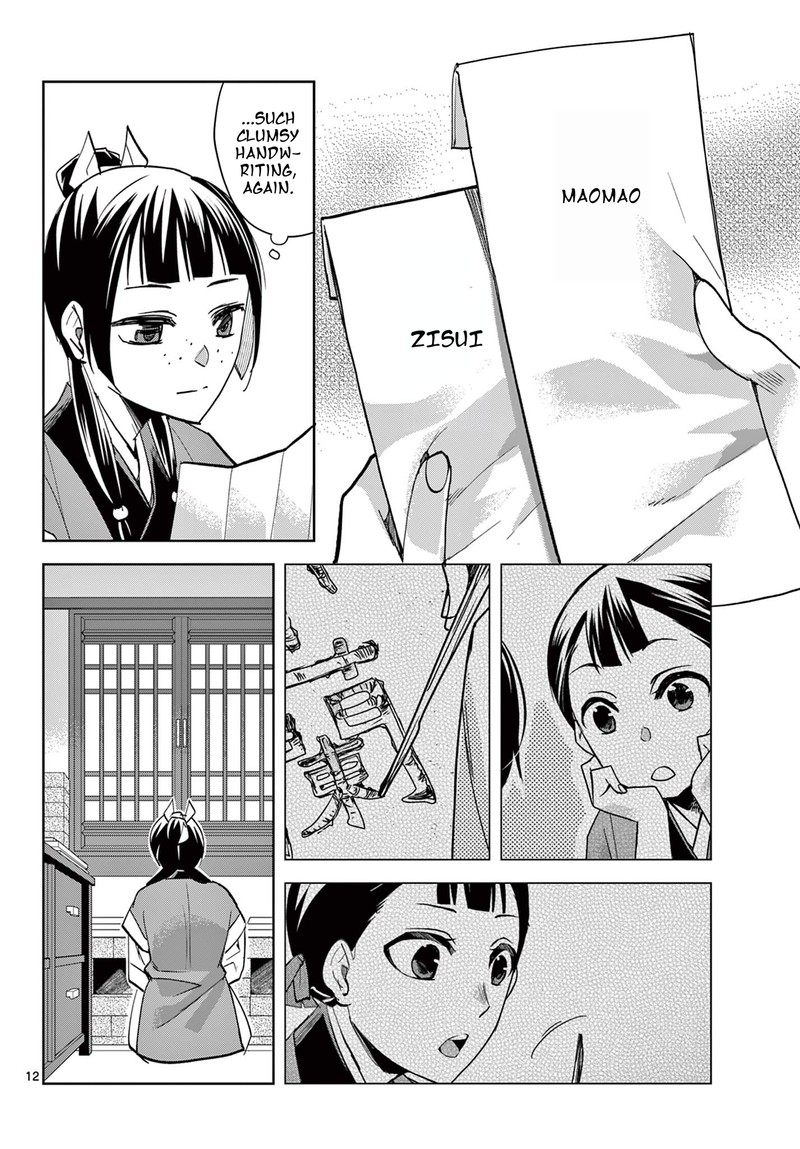 Kusuriya No Hitorigoto Maomao No Koukyuu Nazotoki Techou Chapter 84 Page 12