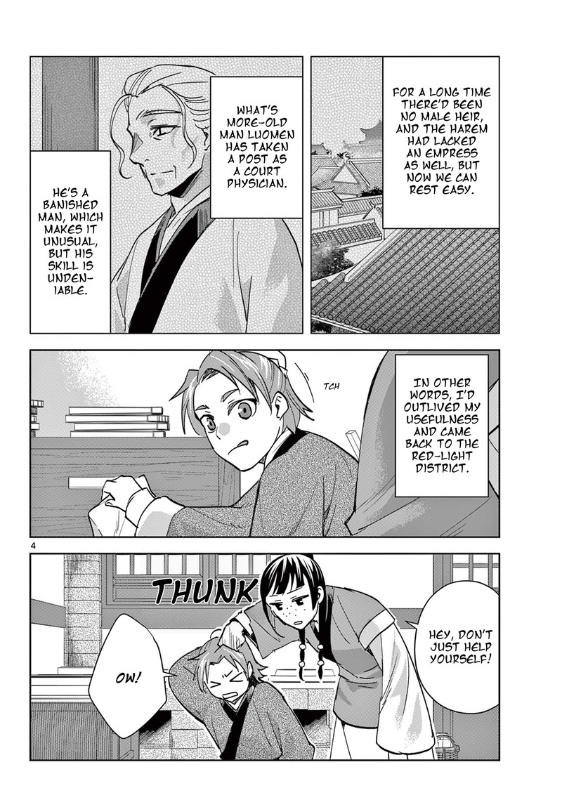 Kusuriya No Hitorigoto Maomao No Koukyuu Nazotoki Techou Chapter 84 Page 4