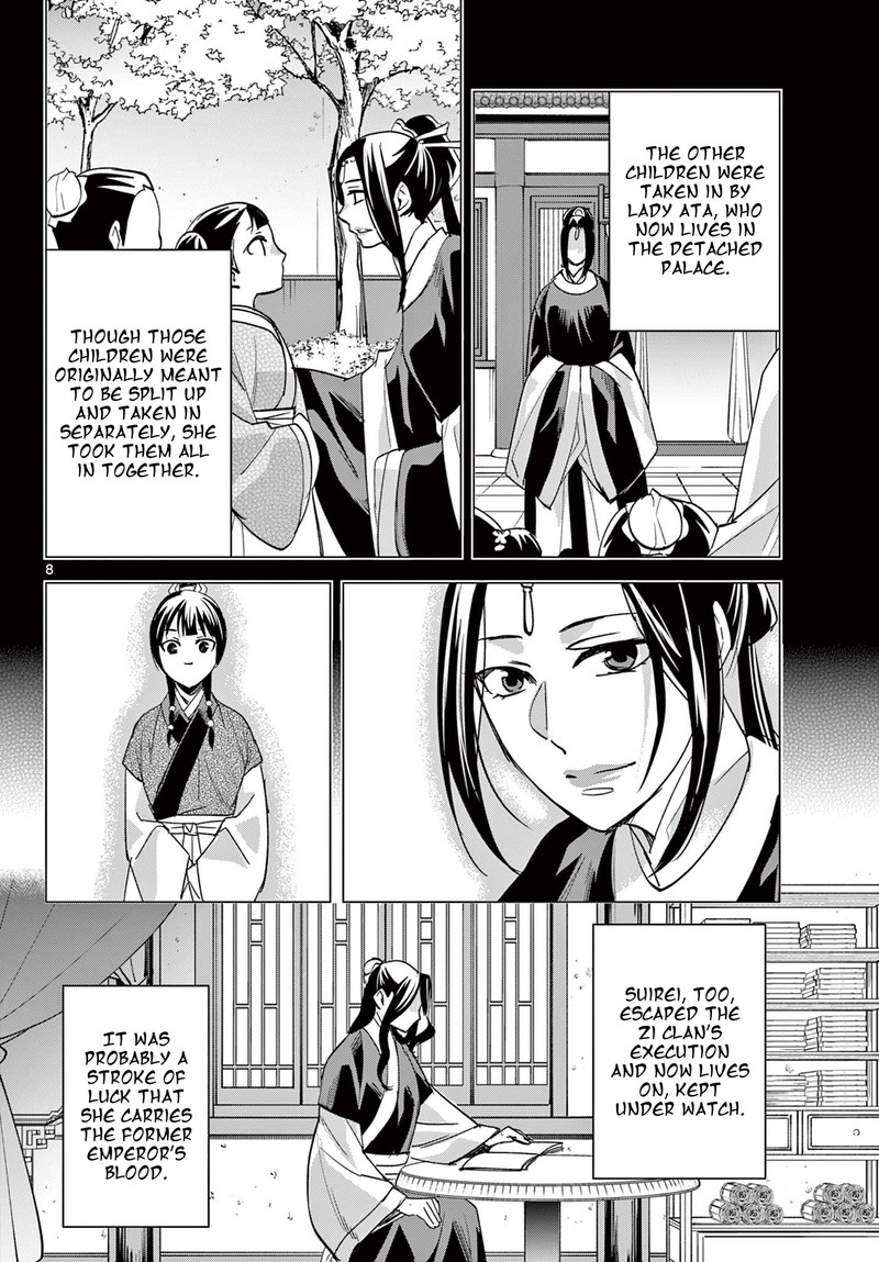 Kusuriya No Hitorigoto Maomao No Koukyuu Nazotoki Techou Chapter 84 Page 8