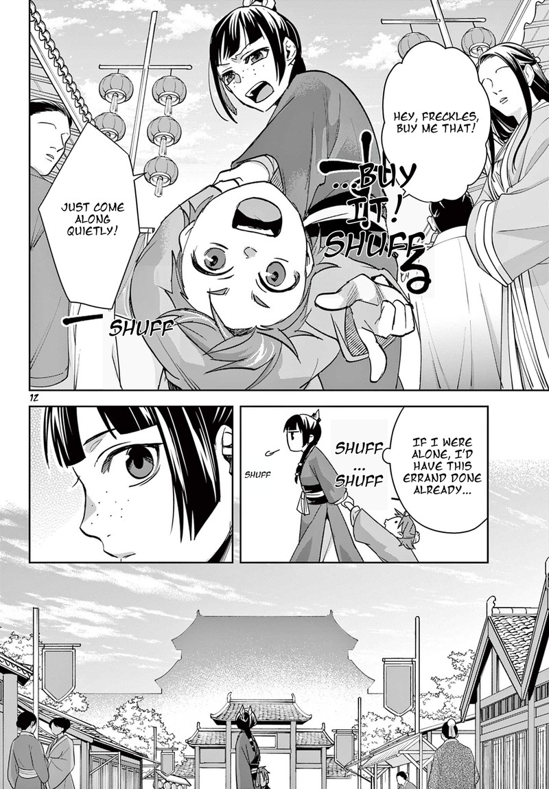 Kusuriya No Hitorigoto Maomao No Koukyuu Nazotoki Techou Chapter 85a Page 12