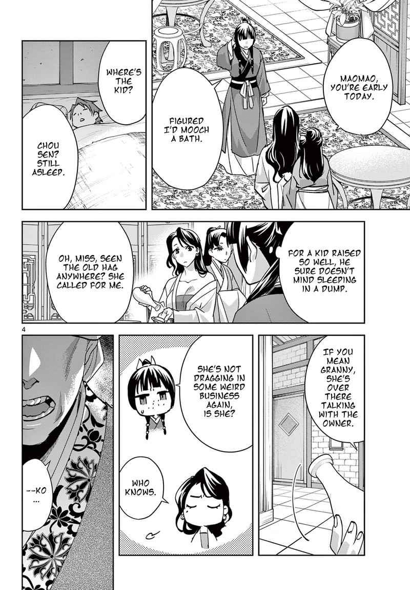 Kusuriya No Hitorigoto Maomao No Koukyuu Nazotoki Techou Chapter 85a Page 4