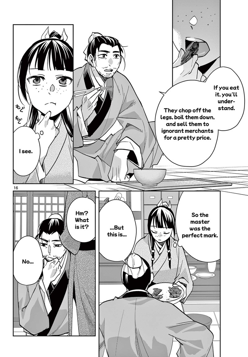 Kusuriya No Hitorigoto Maomao No Koukyuu Nazotoki Techou Chapter 86 Page 16