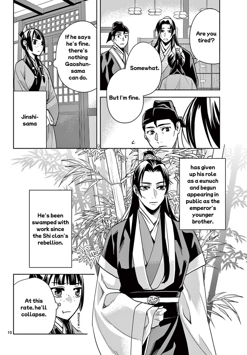 Kusuriya No Hitorigoto Maomao No Koukyuu Nazotoki Techou Chapter 87a Page 10