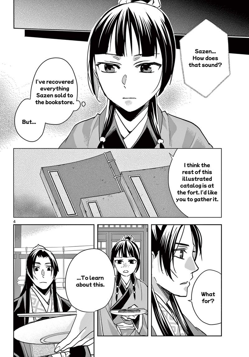 Kusuriya No Hitorigoto Maomao No Koukyuu Nazotoki Techou Chapter 87a Page 4